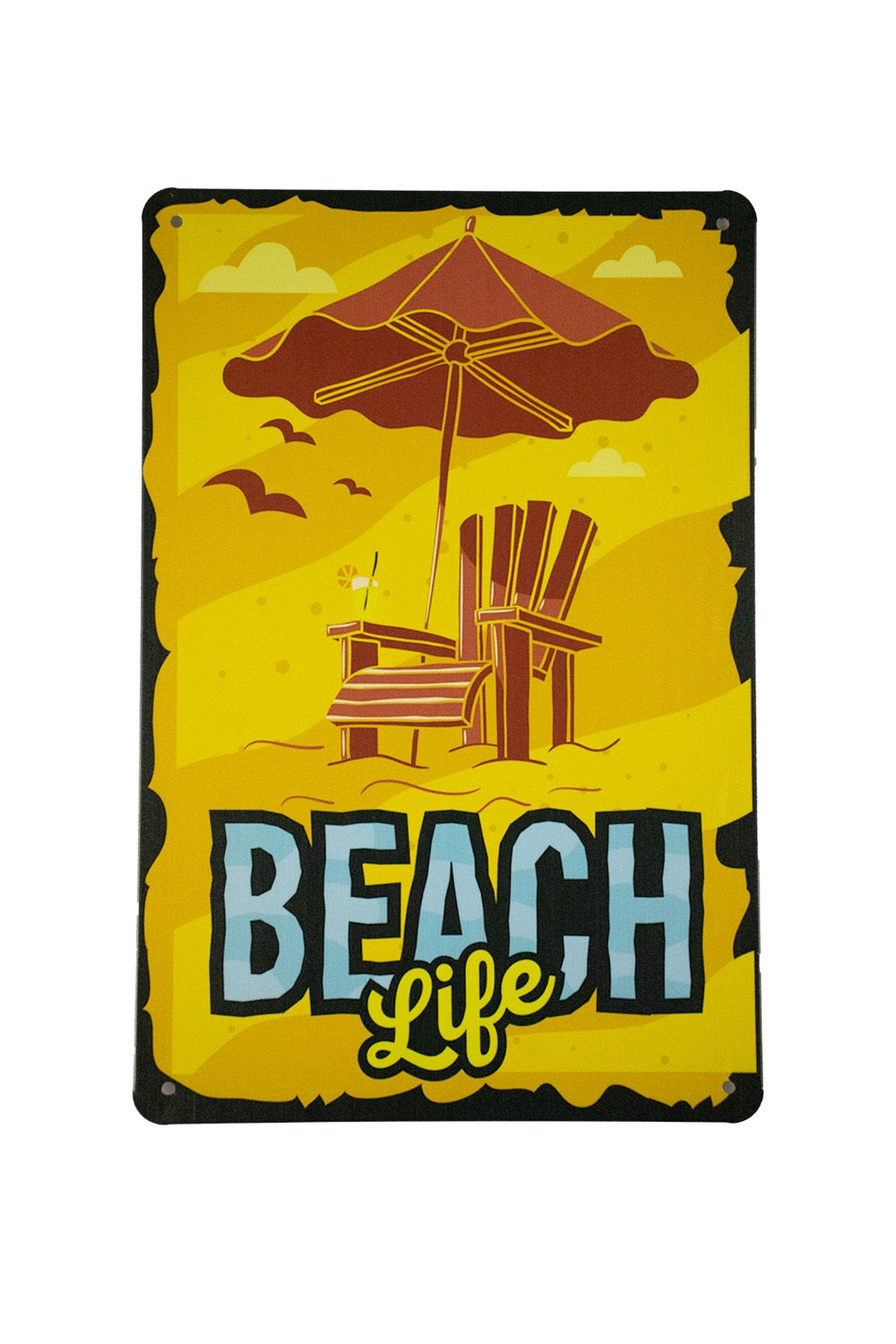 Beach Life – Metalen borden