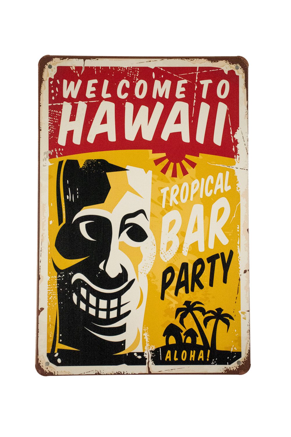Welcome to Hawaii – Metalen borden