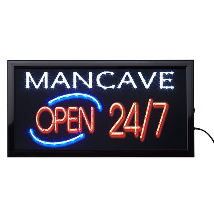 LED Bord Mancave 50 x 25 cm