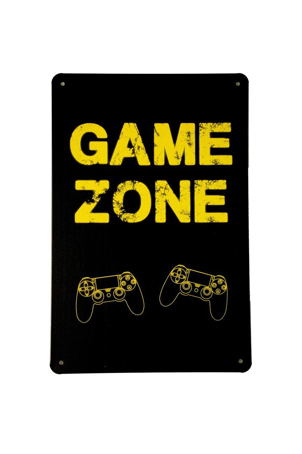 Game Zone – Metalen borden