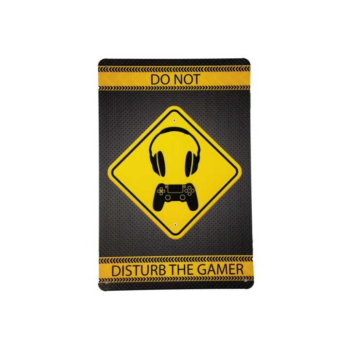 Do Not Disturb Gamer – Metalen borden