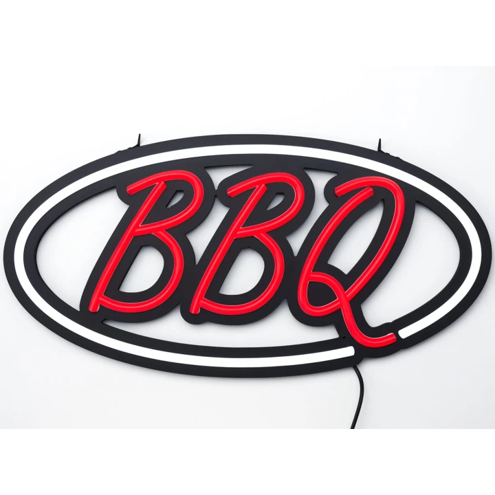 NEON bord BBQ