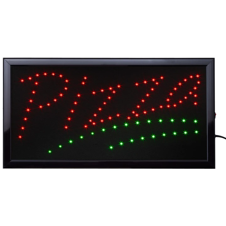 Led bord pizza 50 x 25cm