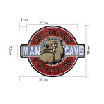 Mancave – Metalen borden