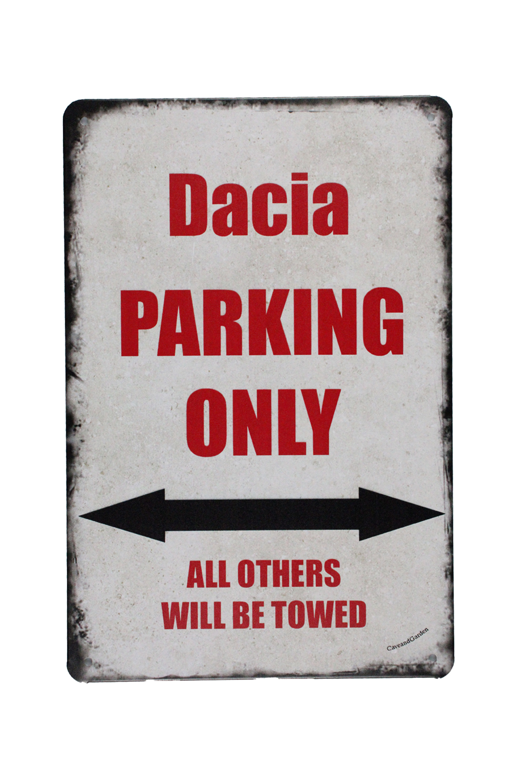 Dacia Parking Only – Metalen borden