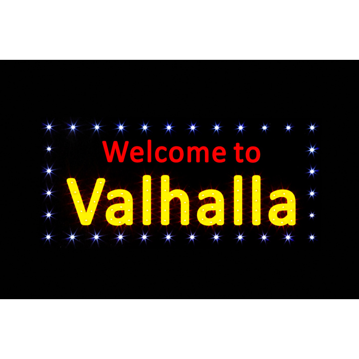 LED Bord Valhalla 50 x 25 cm