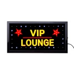 LED Bord Vip Lounge 50 x 25 cm