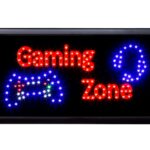 LED Bord Gaming Zone 50 x 25 cm Cave and Garden producten carrousel slider