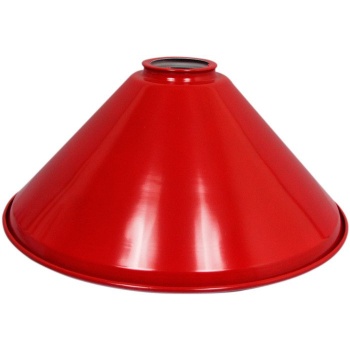 Lampshade loose 35 cm red