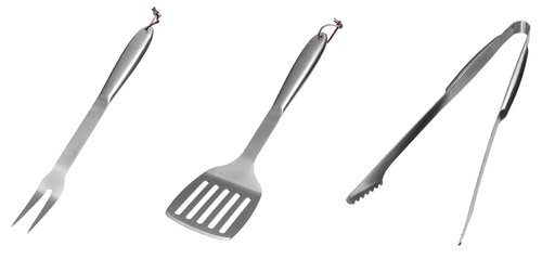 Barbecue tool set 3-delig