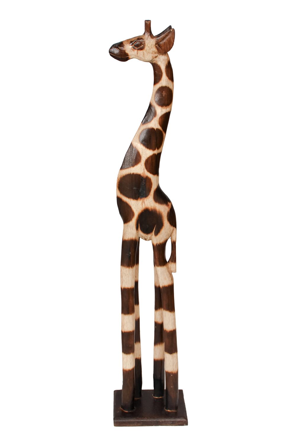 parallel Darts pastel Giraf beeld 80 cm | Houten decoratie | Cave & Garden
