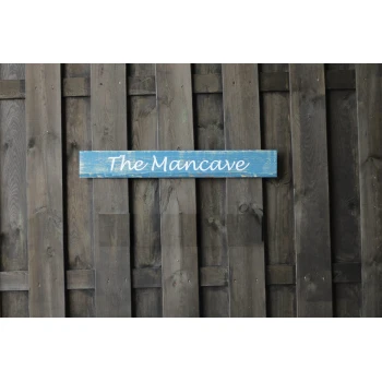 The Mancave - Houten planken