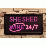 LED Bord She-Shed 50 x 25 cm