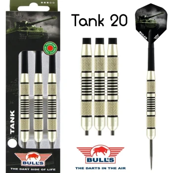 Bull's Steeltip Tank Nickel Silver