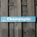 Champagne – Houten planken