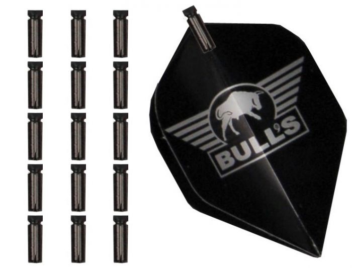 Bulls Flight Protector Alu Zwart 5 Pack