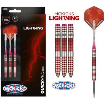 Mckicks Quick Red 80% Steeltip