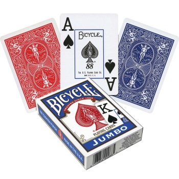 Poker cards Bicycle Jumbo