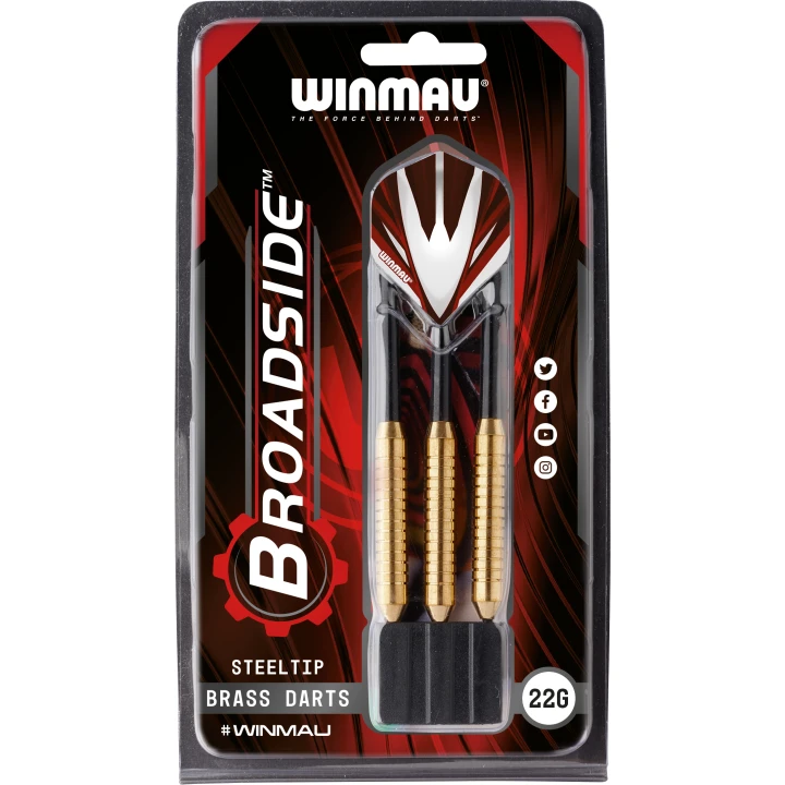 1225_22g_Broadside_Pack Winmau Broadside 22 Gram