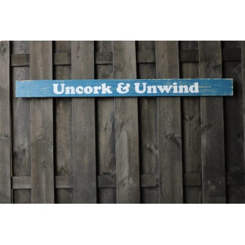 Uncork & Unwind 120cm - Houten planken