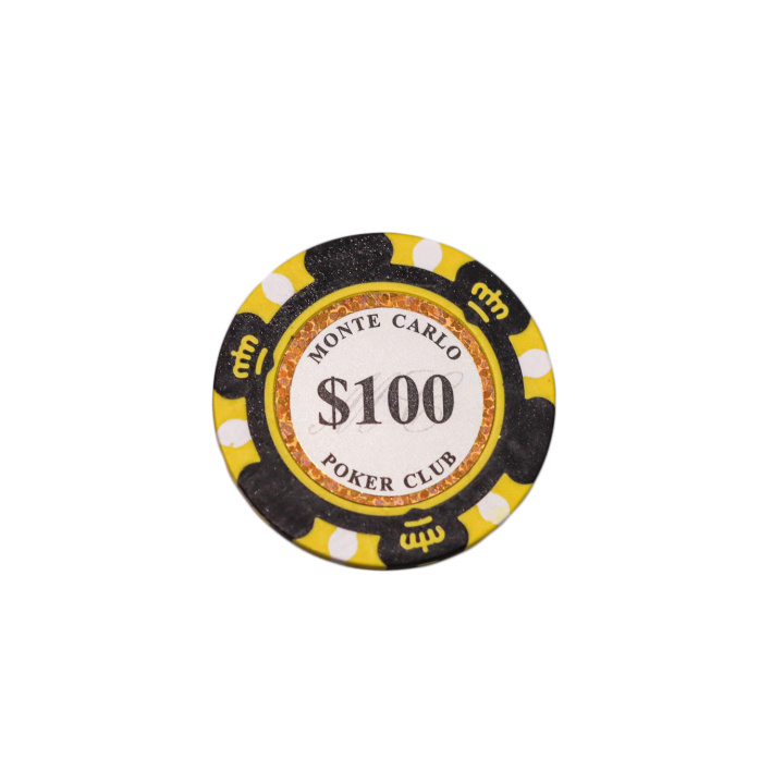 Monte Carlo Poker Chips Waarde 100