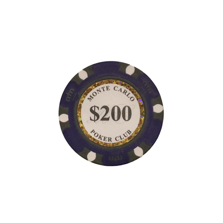 Monte Carlo Poker Chips Waarde 200