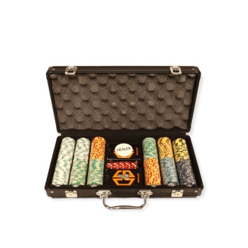 Monte Carlo Poker Set with Value 300 Chips