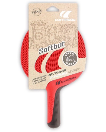 Tafeltennis bat Cornilleau Softbat rood