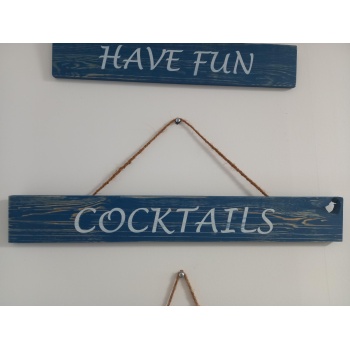 Cocktails - houten planken