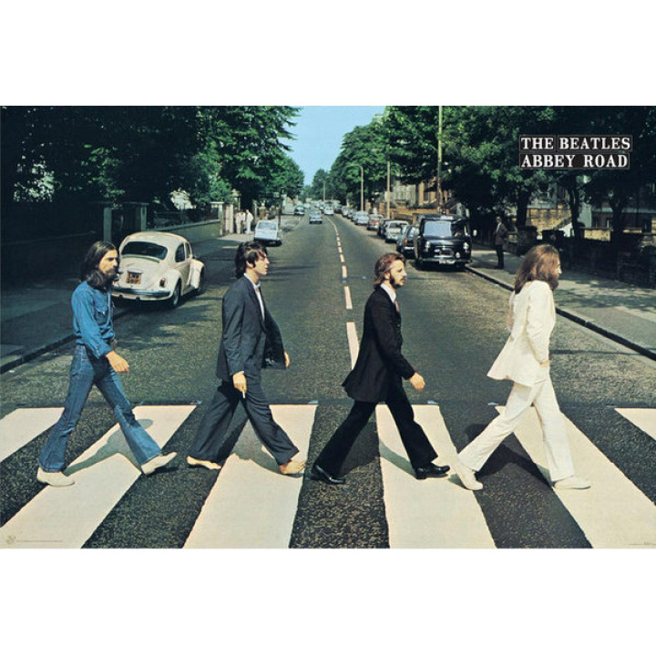 The Beatles Abbey Road poster