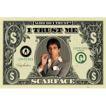 Scar face Dollar - Poster