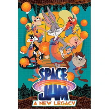 Loony Toons Space Jam Poster