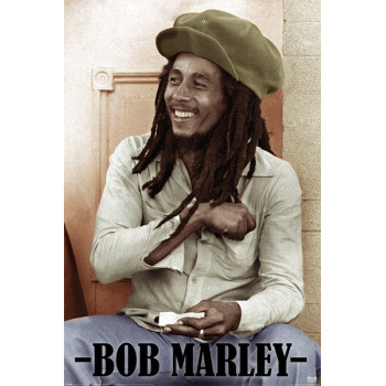 Bob Marley rolling papers poster