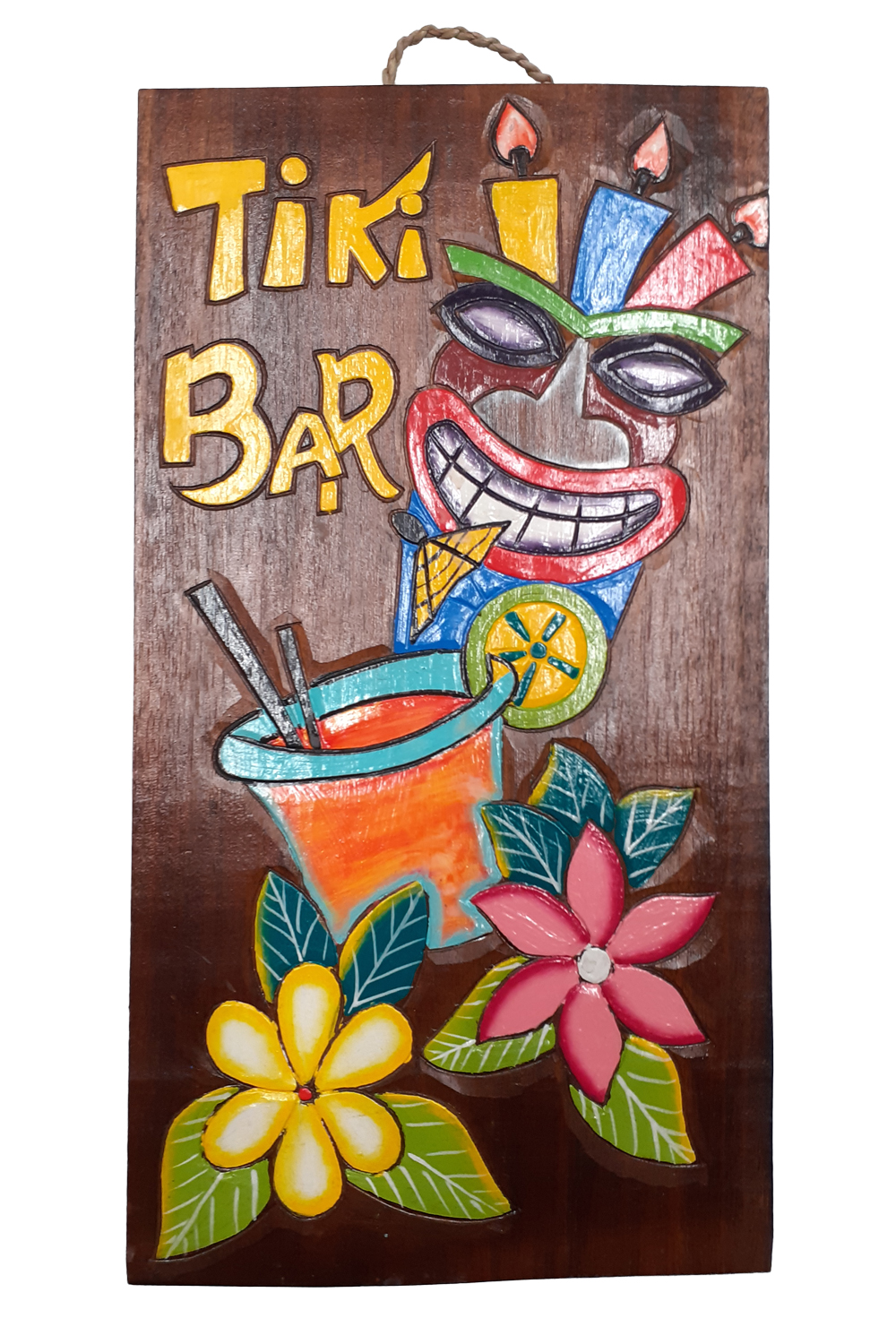 Tiki bar cocktail