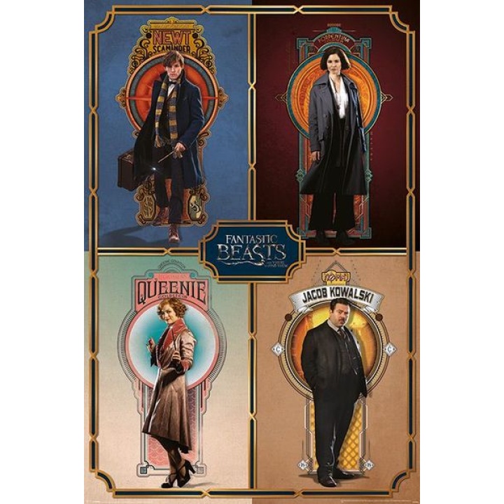 Fantastic Beasts Cast poster