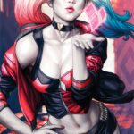 Harley Quinn Kiss poster