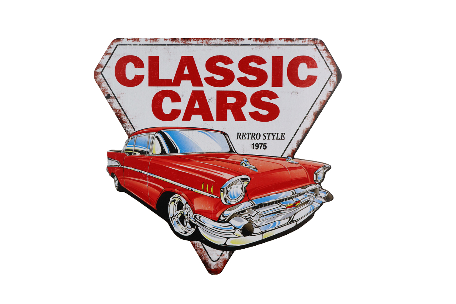 Houten bord – Classic Cars