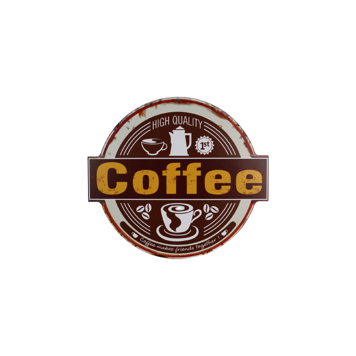 Houten bord Coffee