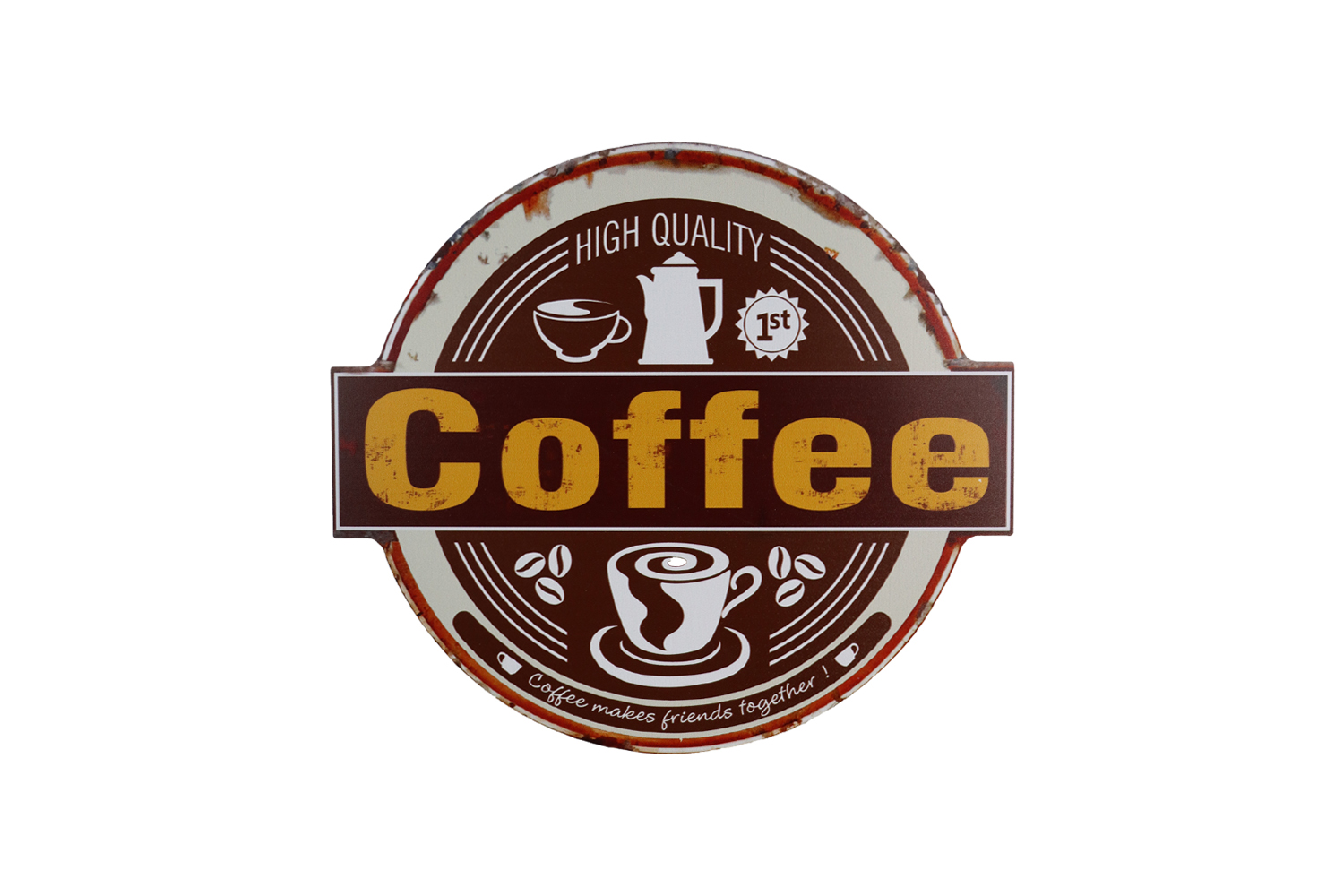 Houten bord – Coffee