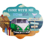 Houten bord – Come to the sea
