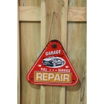 Houten tekst bord – Garage full service repair
