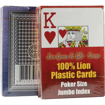 Lion plastic cards