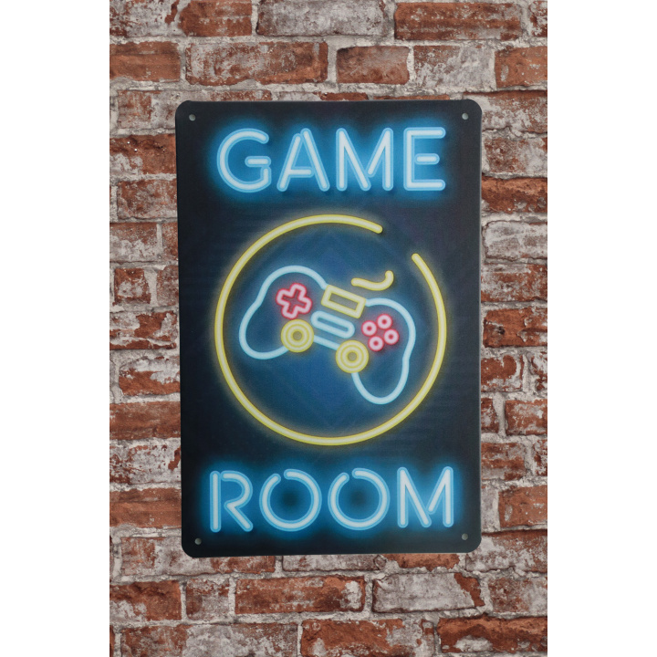 Game Room- Metalen borden
