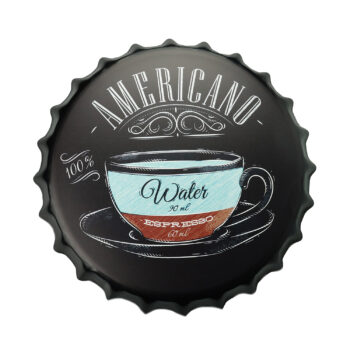 Bottle cap Americano Coffee