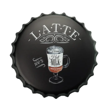 Bottle cap Latte Coffee