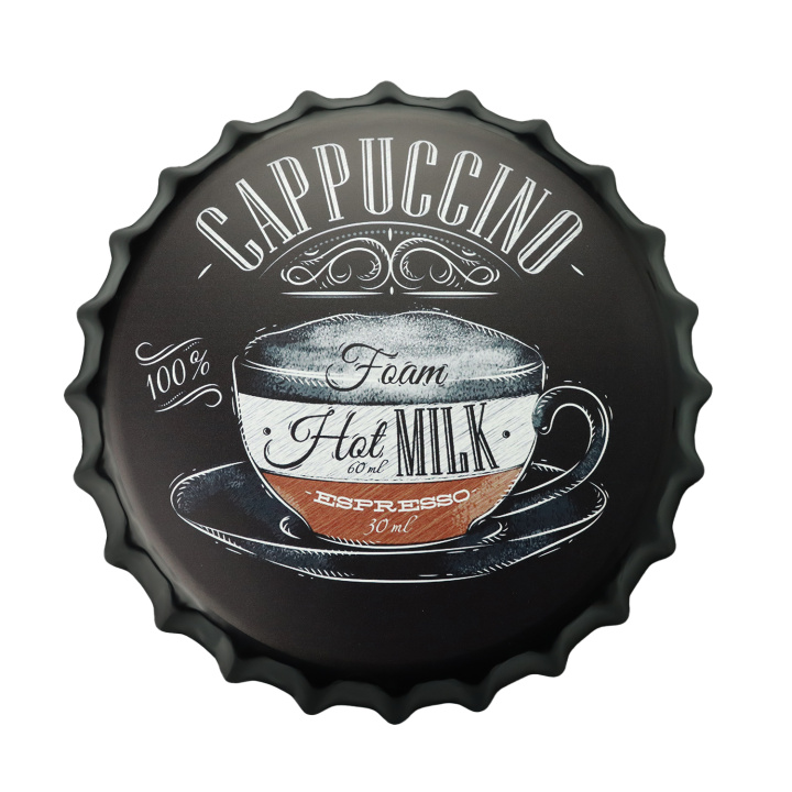 Bottle cap Cappuccino Coffee