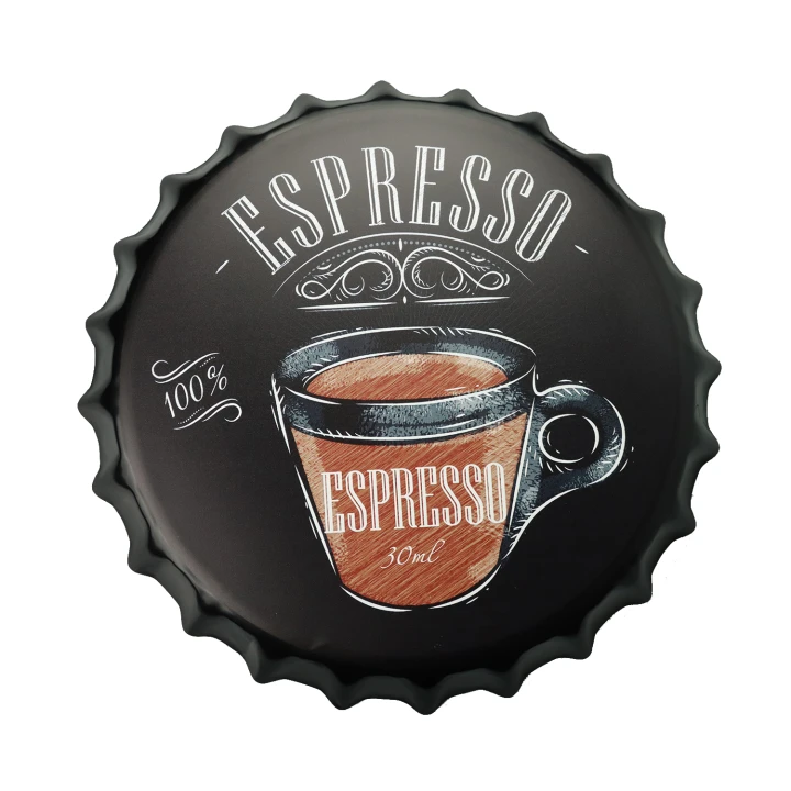 18113 esspresso 2 Bottle Cap Espresso Coffee