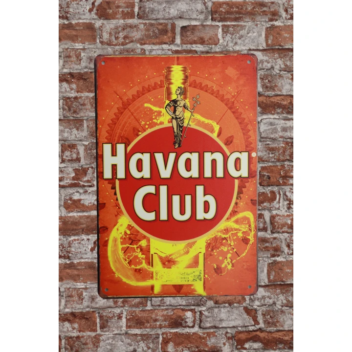 31302 havana club Havana Club Metalen borden