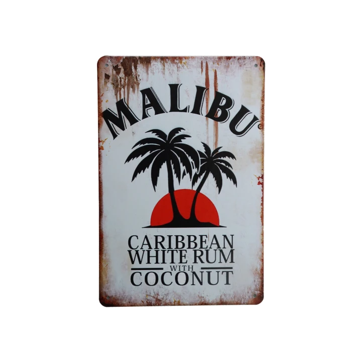 31303 Malubi 2 Malibu Metalen borden