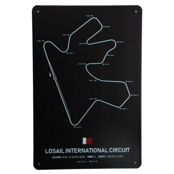 Losail International Circuit - Metal signs